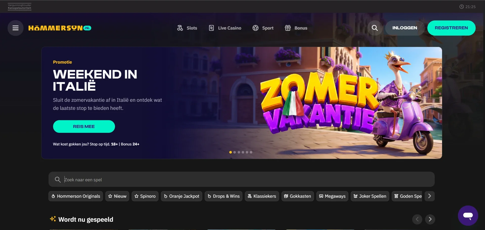 Hommerson online casino
